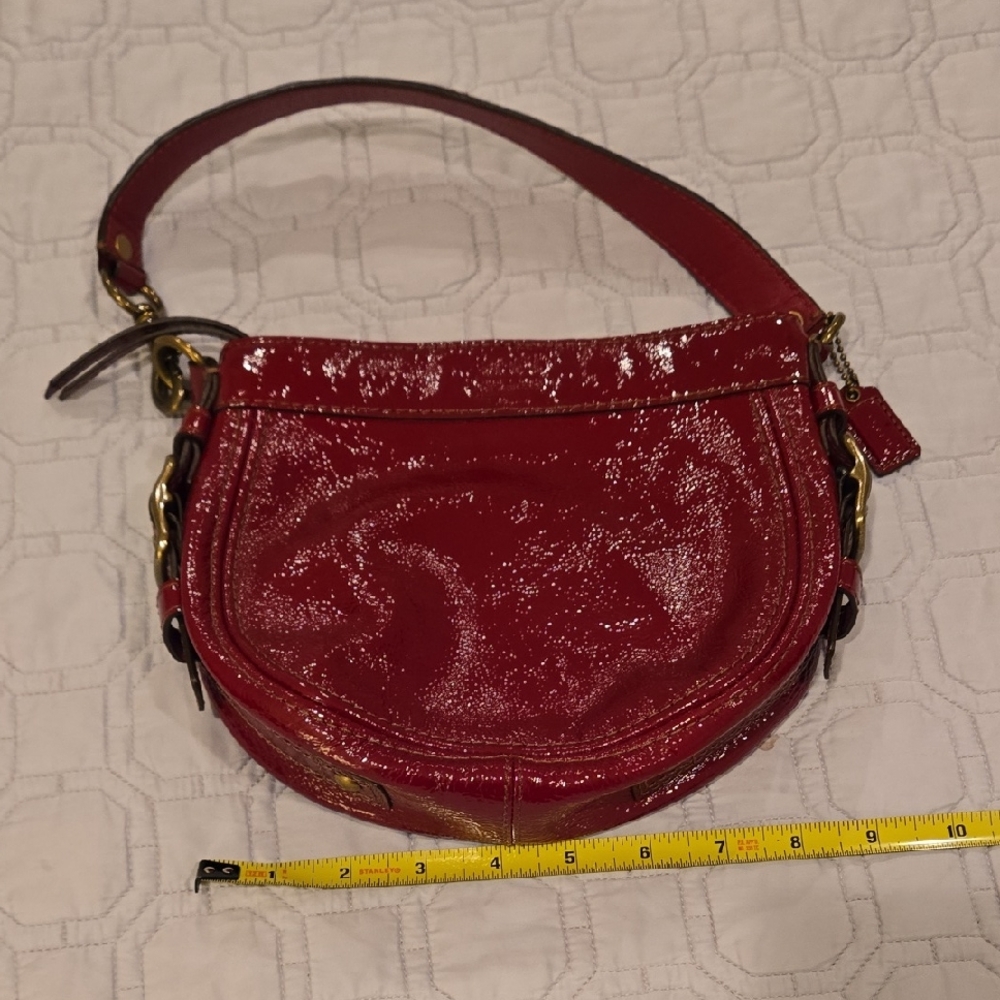 Red Leather Women's Bag